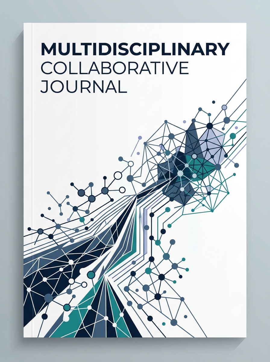 Portada conceptual de demostración de Multidisciplinary Collaborative Journal